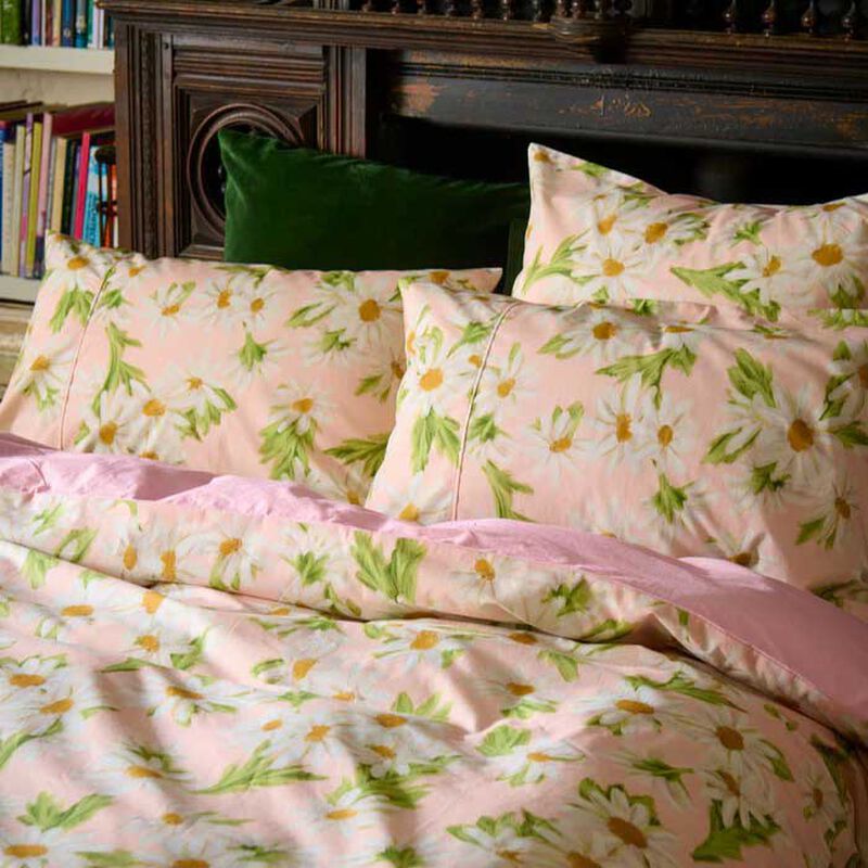 Kip&Co Sweet Daisy Organic Cotton Pillowcases 2P Std Set image number 1